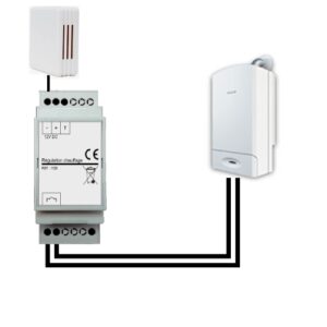 raccordement gestion de chaudière à distance